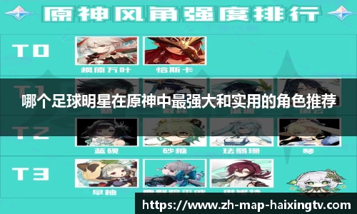 哪个足球明星在原神中最强大和实用的角色推荐